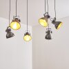 Hora Lampadario a sospensione Argento, 6-Luci