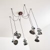 Hora Lampadario a sospensione Argento, 6-Luci