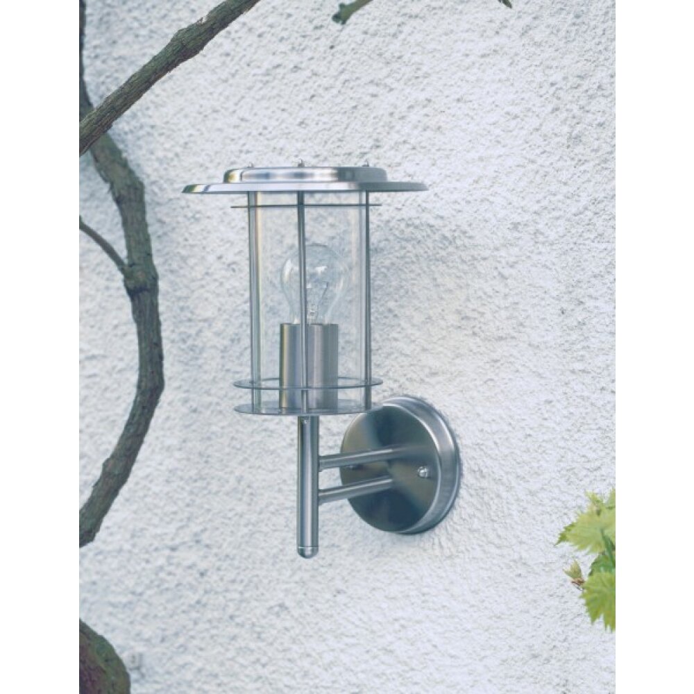 Brilliant York Applique da esterno Acciaio inox, 1-Luce main product photo