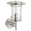 Brilliant York Applique da esterno Acciaio inox, 1-Luce