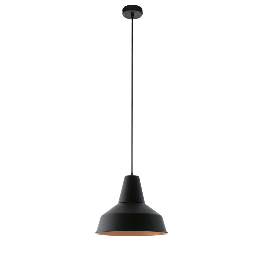 Eglo SOMERTON Lampadario a sospensione Ramato, Nero, 1-Luce main product photo