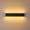 Obion Applique LED Nero, 2-Luci