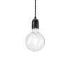 Ideal Lux KLAUS Lampadario a sospensione Nero, 1-Luce