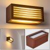 Naldmadebro Applique da esterno Marrone, 1-Luce