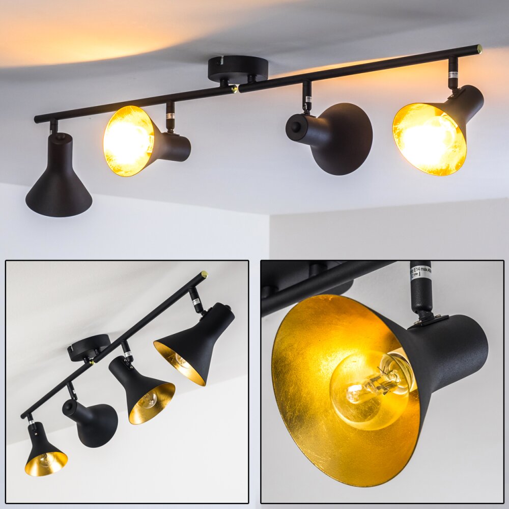 Mavas Plafoniera Nero, 4-Luci main product photo